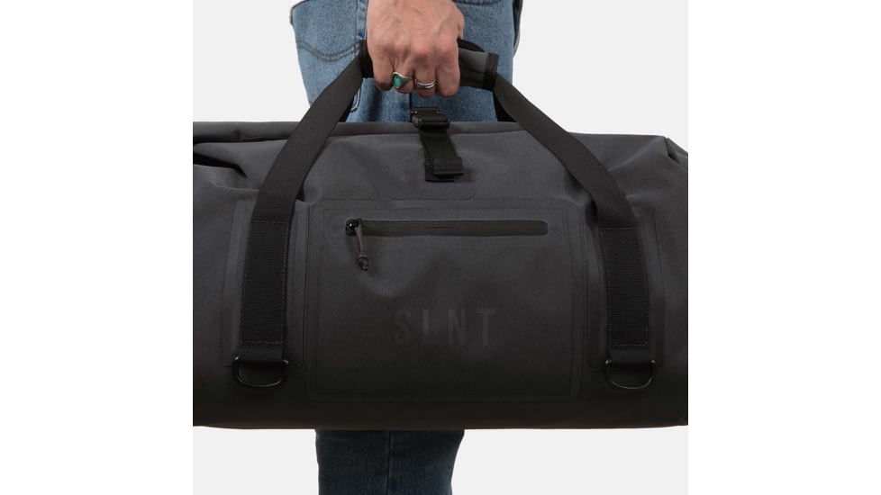 SLNT Waterproof Faraday Duffel, USA Berry Compliant, Black, 40L, SPB-DFL-BER