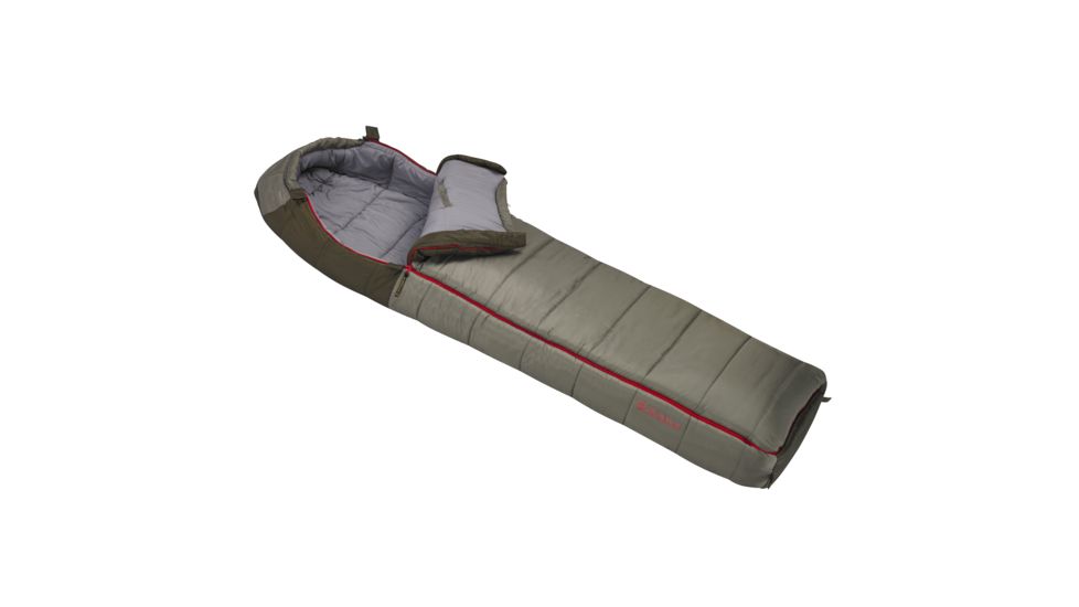 Slumberjack Borderland -20 Deg Long Dual Zipper, Two-tone Green, long 51724415-DZ