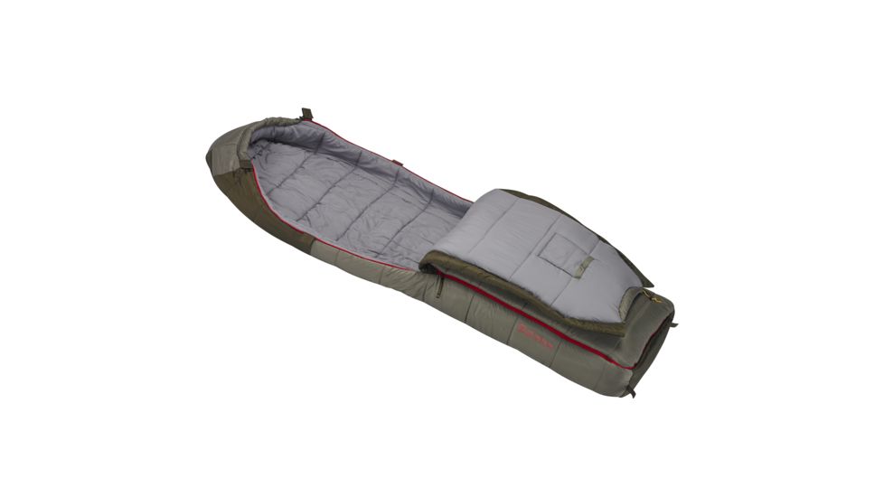 Slumberjack Borderland -20 Deg Long Dual Zipper, Two-tone Green, long 51724415-DZ