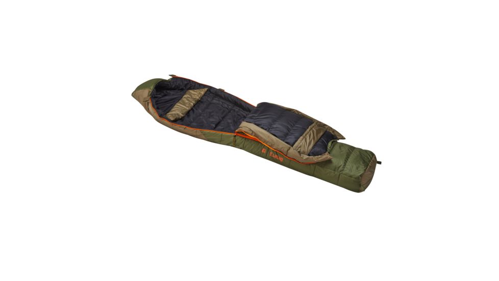 Slumberjack Lapland 0 Deg Reg Hybrid Dual Zipper, Two-tone Green, regular 51732316-DR