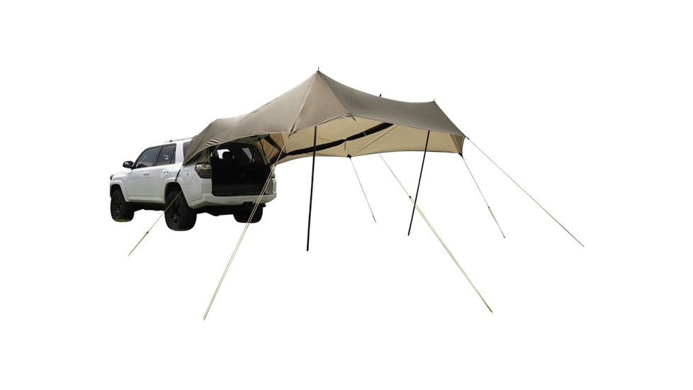 Slumberjack Roadhouse Screen Tarp Tent, Khaki/Black, 58756019BK