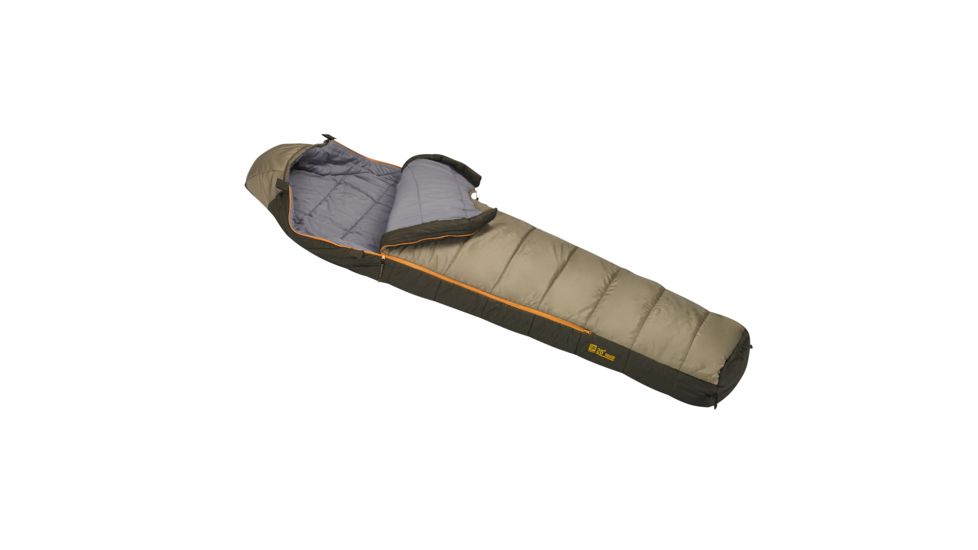 Slumberjack Ronin 20 Degrees Fahrenheit Long Dual Zipper, Two-tone Brown, 51722220DZ