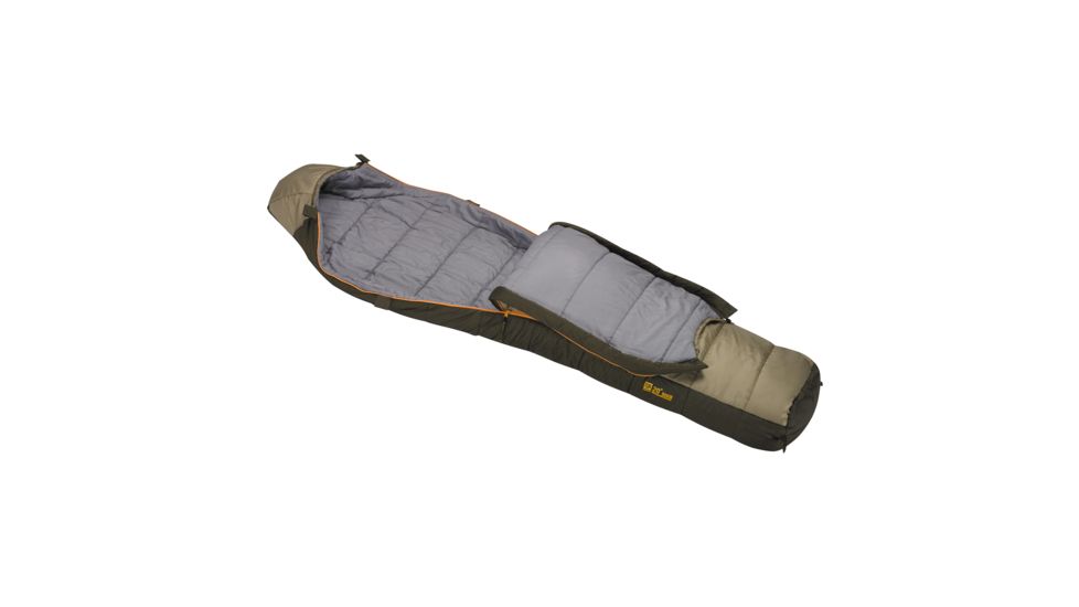 Slumberjack Ronin 20 Degrees Fahrenheit Long Dual Zipper, Two-tone Brown, 51722220DZ