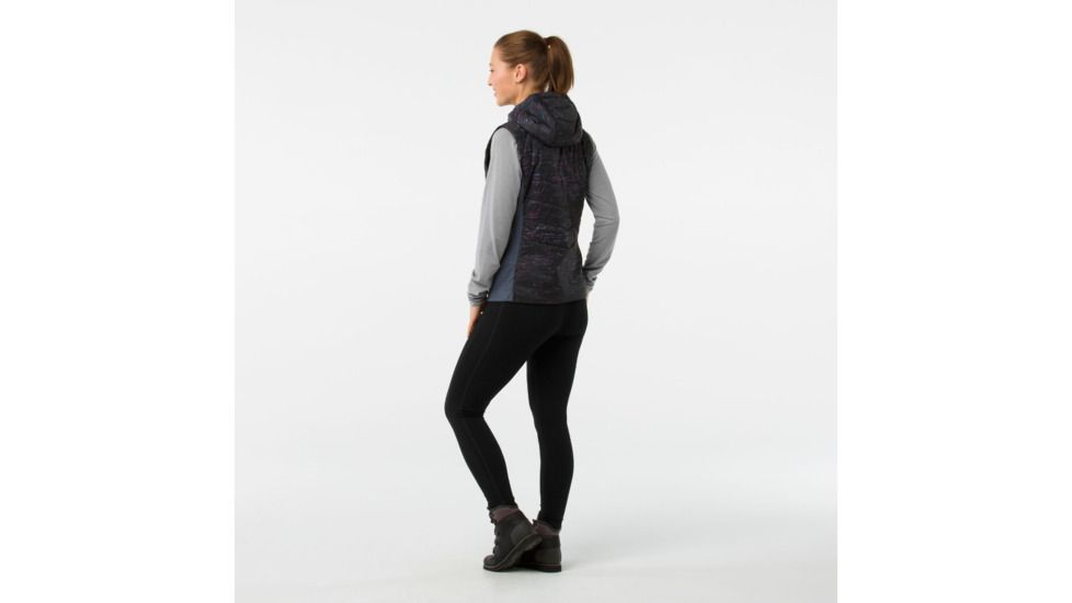Smartwool Smartloft 60 Hoody Vest-Women's, Dark Night, Extra Large, SW014072A29-XL