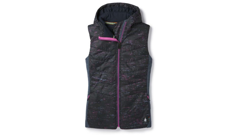 Smartwool Smartloft 60 Hoody Vest-Women's, Dark Night, Extra Large, SW014072A29-XL