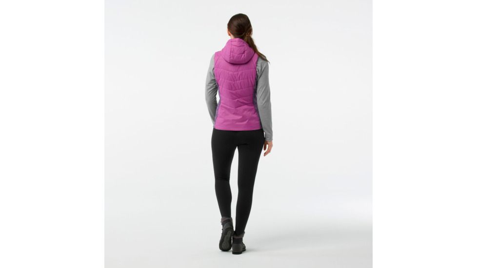 Smartwool Smartloft 60 Hoody Vest-Women's, Meadow Mauve, Small, SW014072A22-S