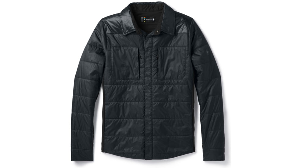 Smartwool Smartloft 60 Shirt Jacket-Men's, Black, Small, SW016092001-S