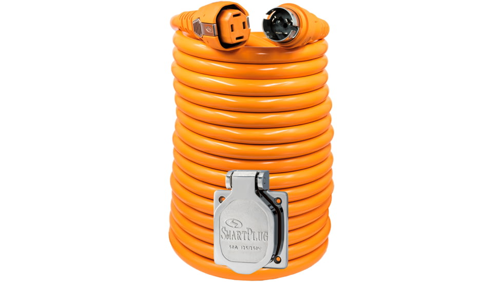 SmartPlug Amp 50' Dual Configuration Cordset w/Tinned Wire &amp; 50 Amp Stainless Steel Inlet 50 68415