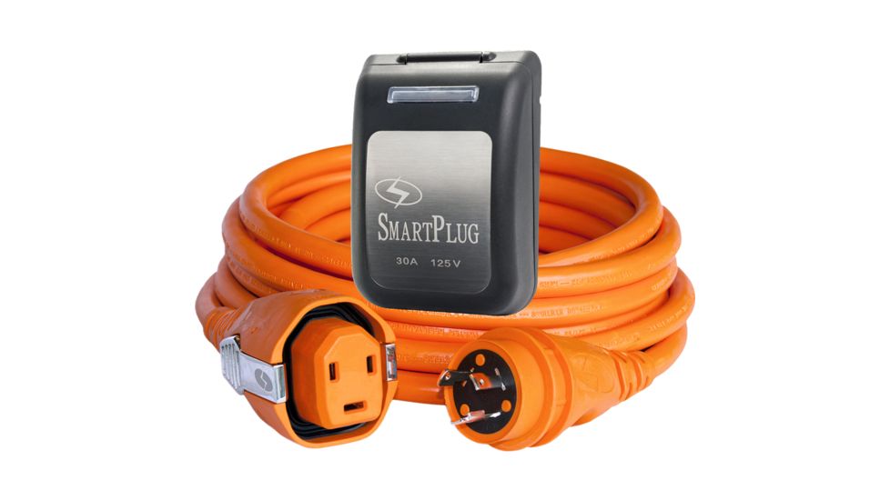 SmartPlug Amp Dual Configuration 50' Cordset w/Tinned Wire &amp;Twist-Type Connector &amp; 30 Amp Non-Metallic Black Inlet 30 63870