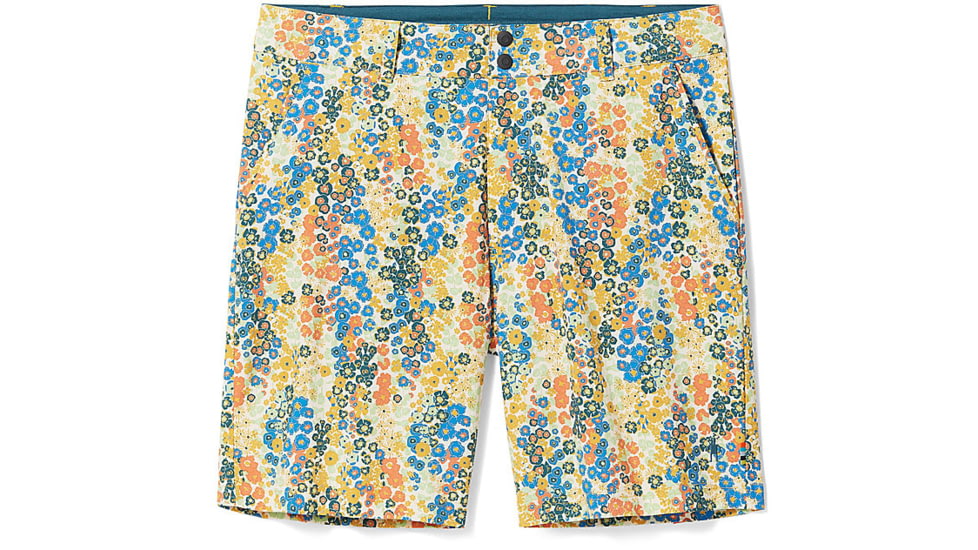 Smartwool 8in Short - Mens, Almond Meadow Print, Extra Large, SW017099L521-XL
