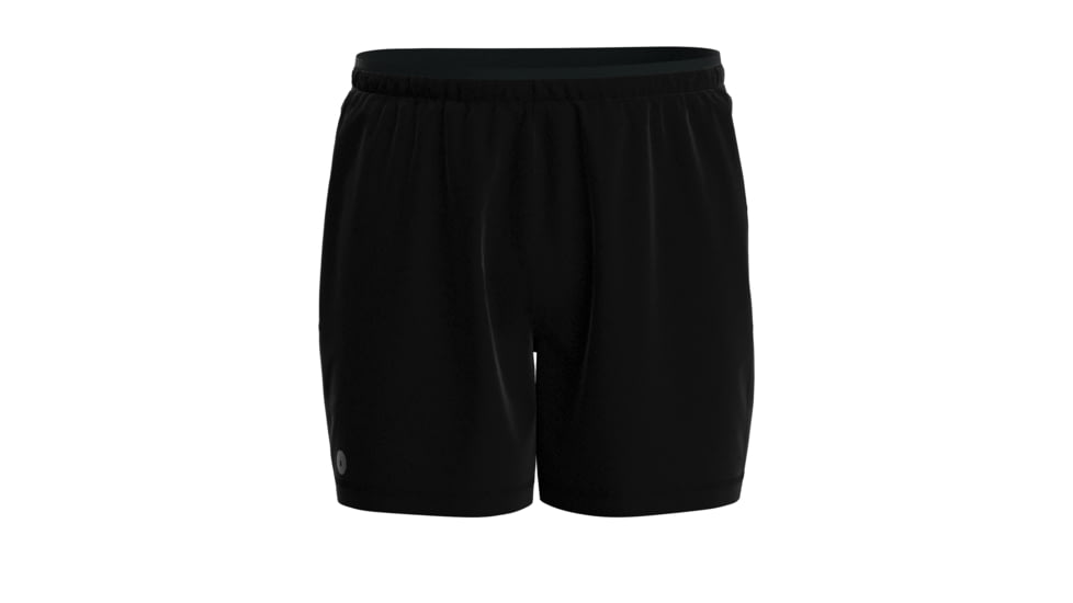 Smartwool Active Lined 5in Short - Mens, Black, Extra Large, SW0169650011-001 BLACK-XL