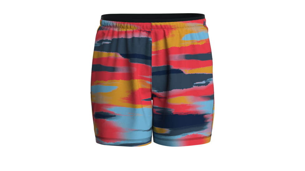 Smartwool Active Lined 5in Short - Mens, Carnival Horizon Print, Small, SW016965L551-S