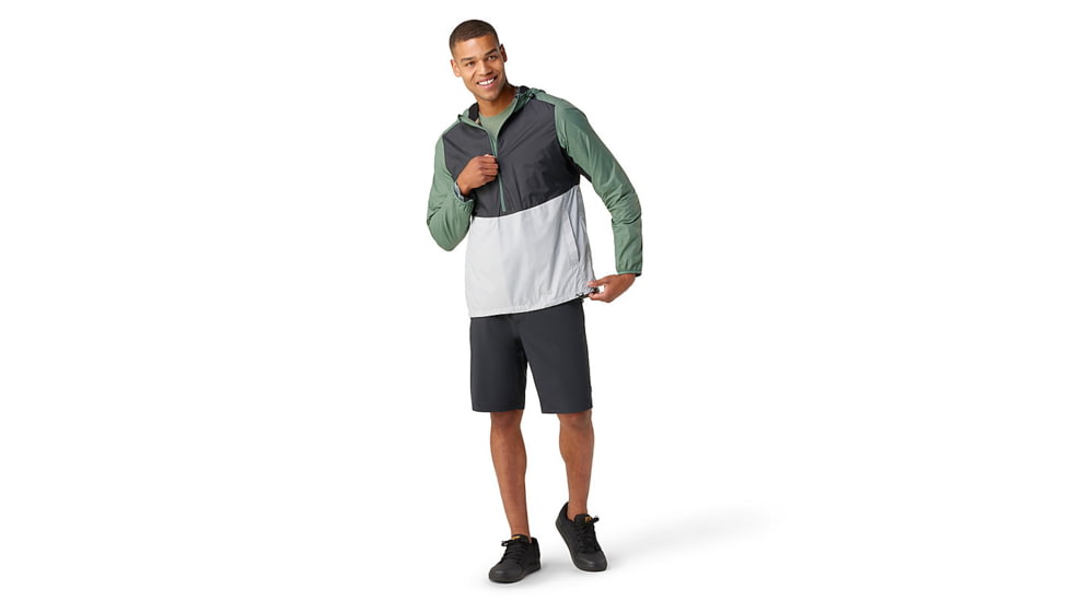 Smartwool Active Ultralite Anorak - Mens, Sage, Small, SW0165643641-364 SAGE-S