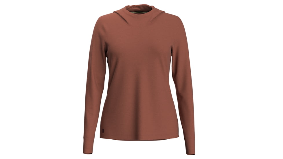 Smartwool Active Ultralite Hoodie - Womens, Copper, Medium, SW016592L371-M