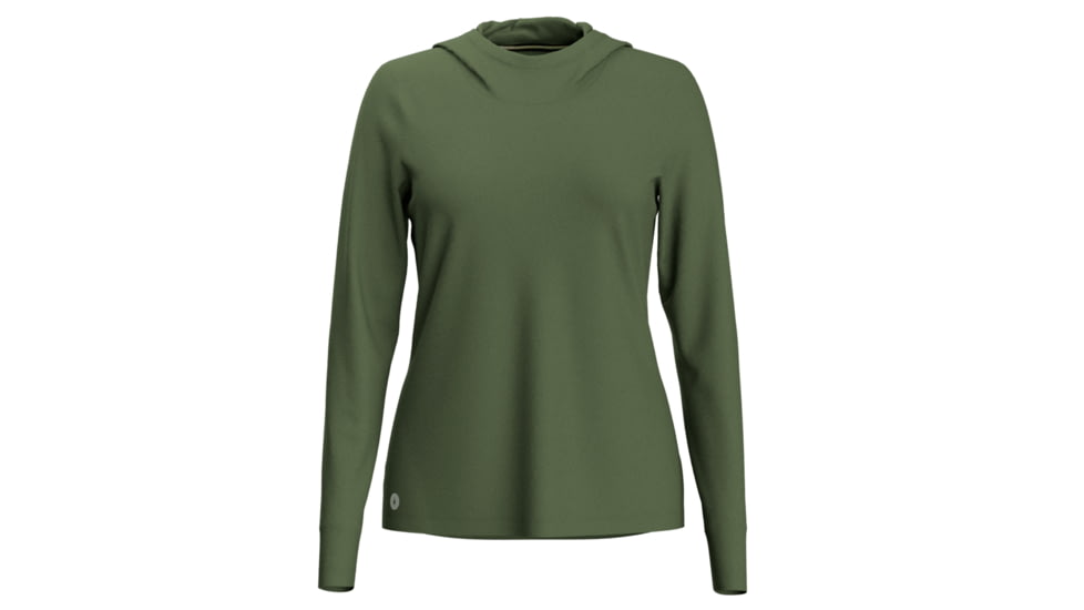 Smartwool Active Ultralite Hoodie - Womens, Fern Green, Extra Large, SW016592N061XL