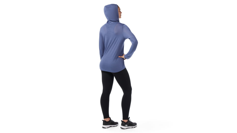 Smartwool Active Ultralite Hoodie - Womens, Nightfall Blue, Extra Large, SW016592P4310XL000