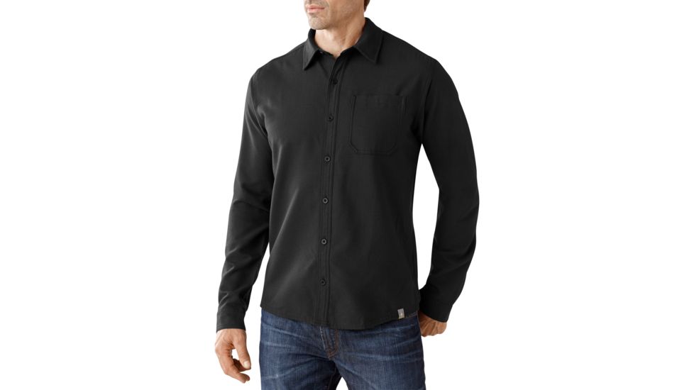 Akalii Solid Flannel - Mens -Charcoal-Small