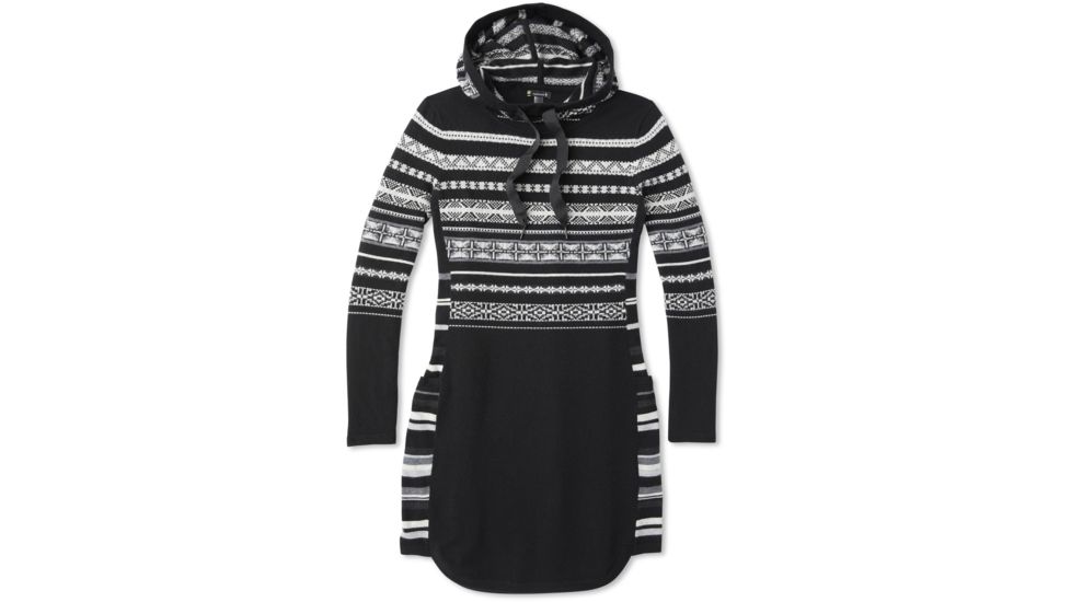 Smartwool Alpine Lodge Pattern Dress - Womens, Black, Extra Small, SW019279001-XS