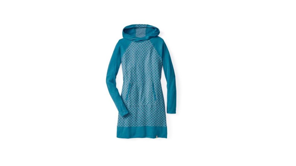 Smartwool Alpine Loop Dress - Womens, Glacial Blue Heather, Large, SW000098779L
