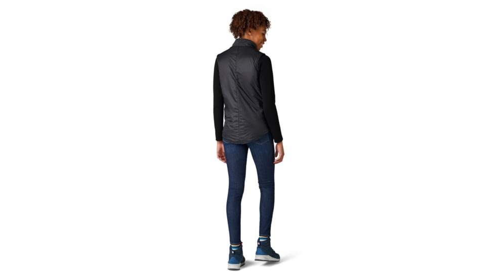 Smartwool Anchor Line Reversible Sherpa Vest - Womens, Charcoal, Extra Small, SW019268003-XS