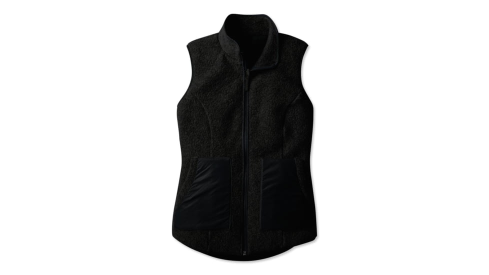 Smartwool Anchor Line Reversible Sherpa Vest - Womens, Charcoal, Extra Small, SW019268003-XS