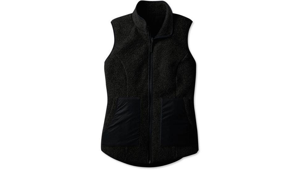 Smartwool Anchor Line Reversible Sherpa Vest - Womens, Charcoal, Small, SW019268003-S