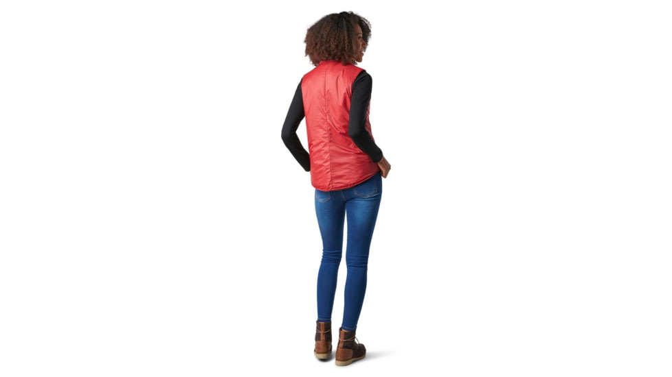 Smartwool Anchor Line Reversible Sherpa Vest - Womens, Masala, Medium, SW019268D42-M