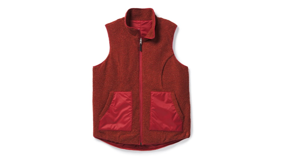 Smartwool Anchor Line Reversible Sherpa Vest - Womens, Masala, Medium, SW019268D42-M
