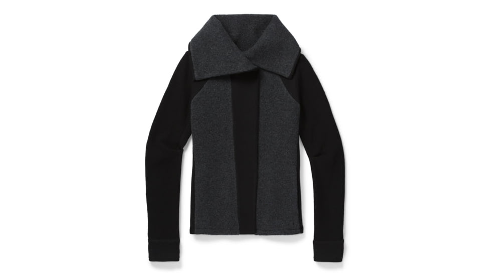 Smartwool Anchor Line Sherpa Jacket - Womens, Charcoal Heather, Extra Large, SW016401010-XL