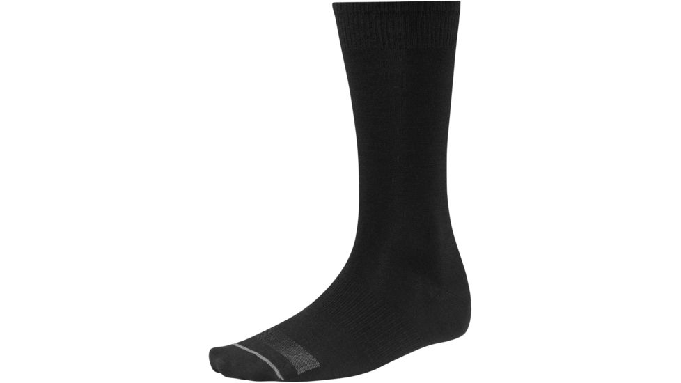 Smartwool Anchor Line Ultra Light Crew Sock - Men's-Black-Large