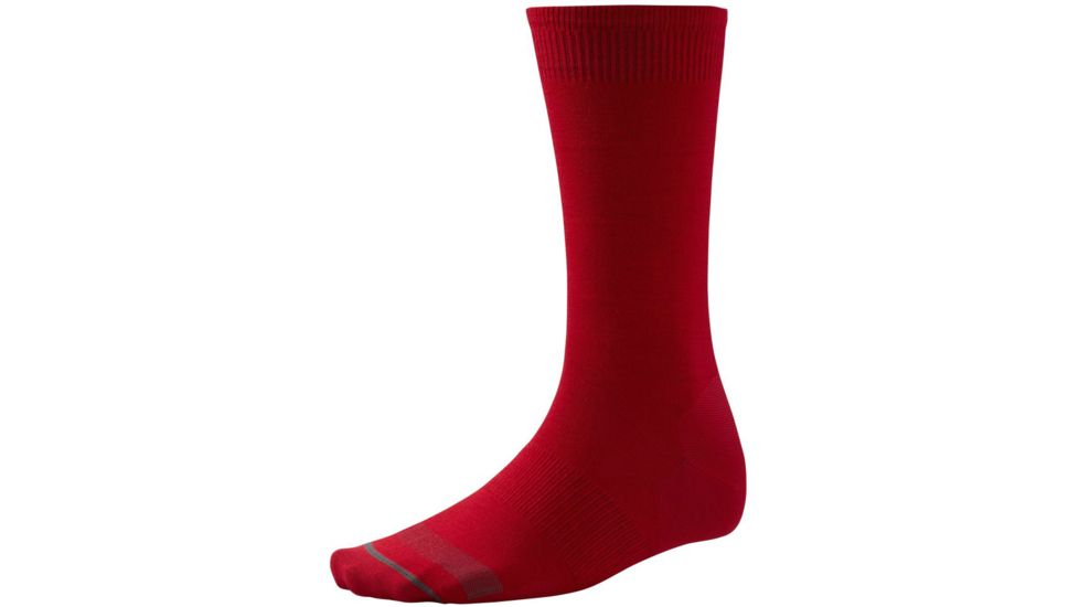 Smartwool Anchor Line Ultra Light Crew Sock - Men's-Crimson-Large
