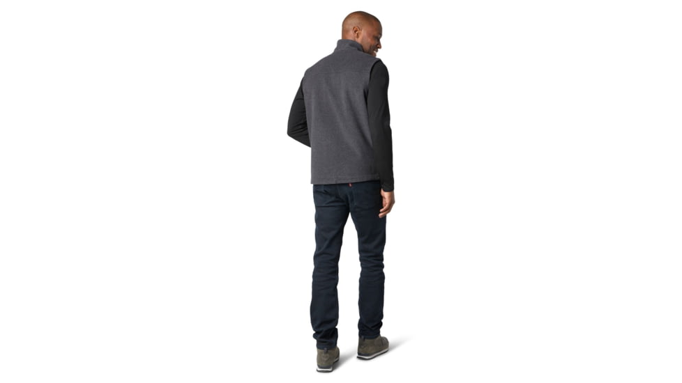 Smartwool Anchor Line Vest - Mens, Charcoal Heather, Large, SW016316010-L