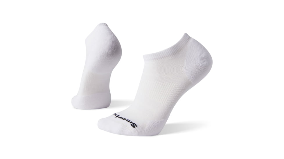 Smartwool Athletic Light Elite Micro Socks, White, Large, SW004097122-L