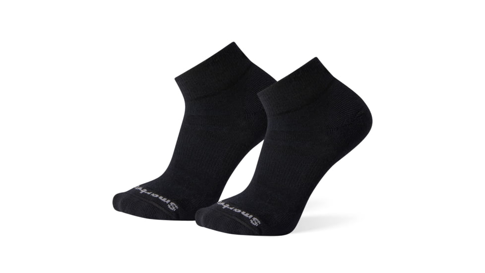 Smartwool Athletic Light Elite Mini 2 Pack Sock - Mens, Black, Medium, SW000684001M