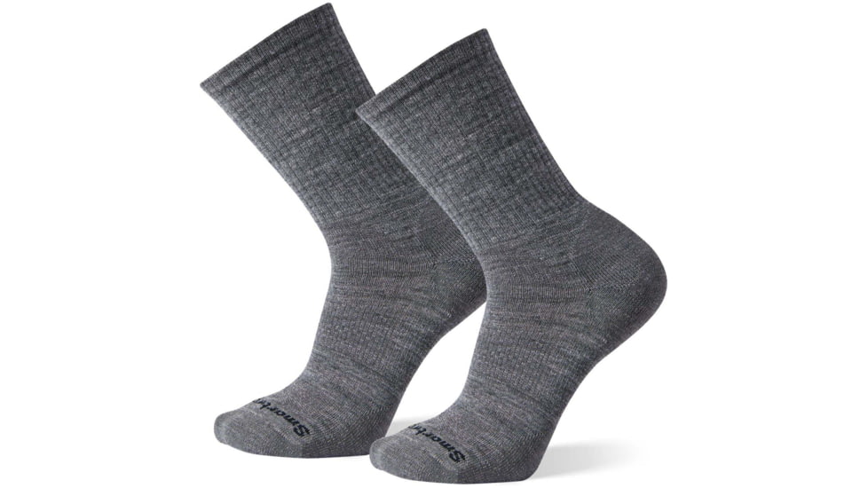 Smartwool Athletic Targeted Cushion Crew 2 Pack Socks - Mens, Medium Gray, Medium, SW000682052M