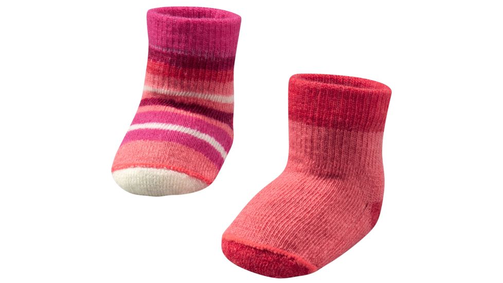 Smartwool Bootie Batch Sock - Baby-Bright Coral-12M