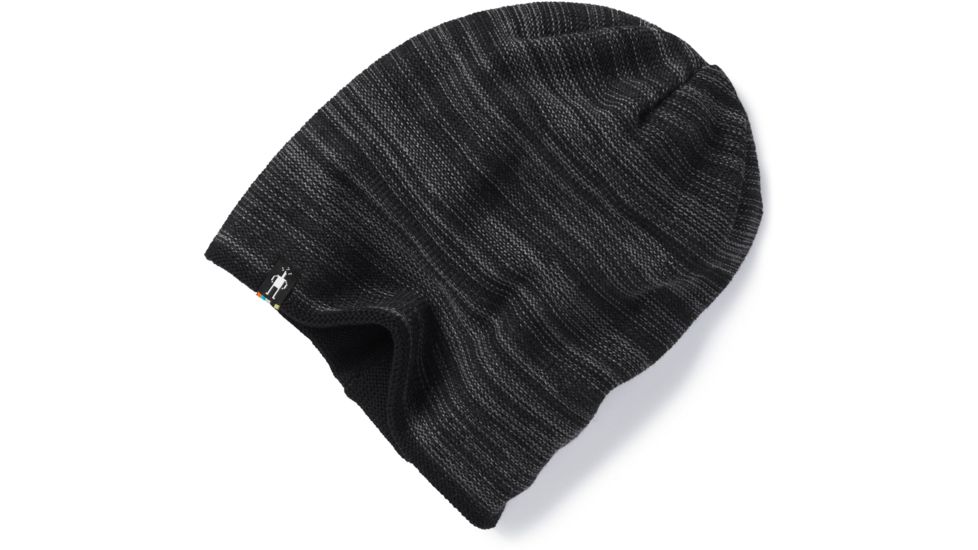 Smartwool Boundary Line Reversible Beanie, Black, 1FM, SW000441001-1FM