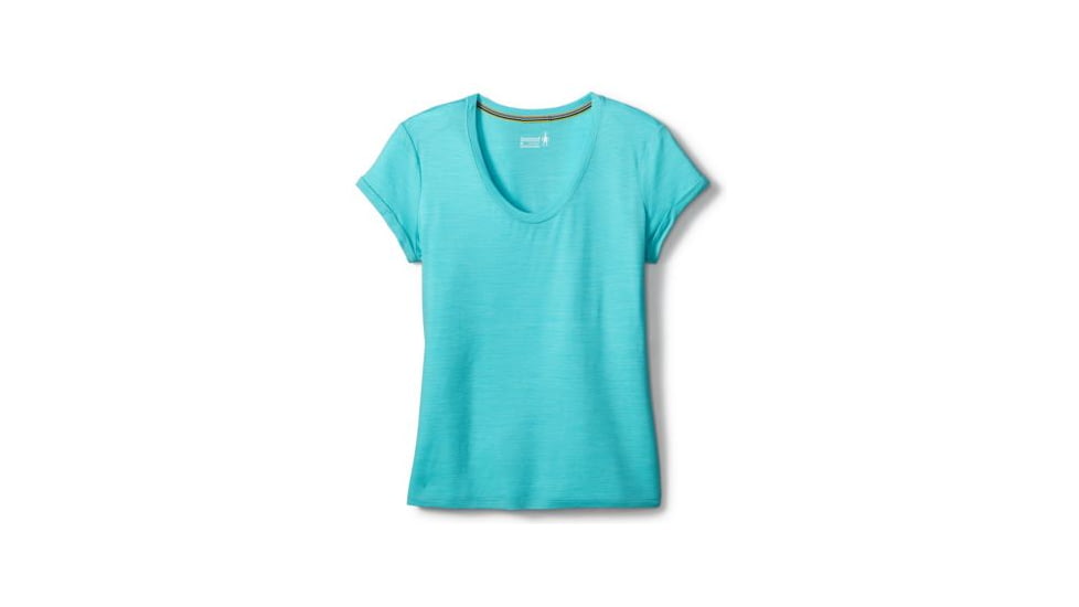 Smartwool Boyfriend Tee Light - Womens, Light Capri, Large, SW000225438L