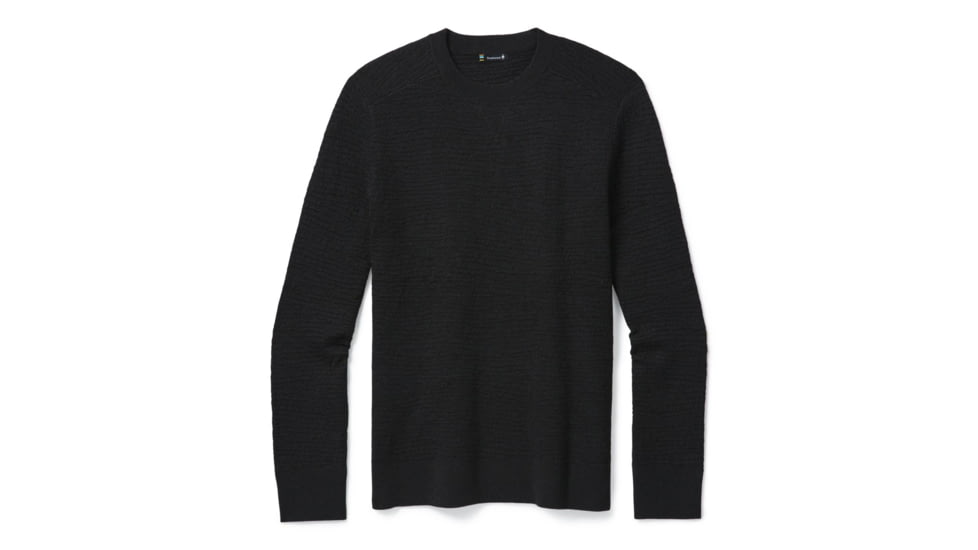 Smartwool Brookline Crew Sweater - Mens, Charcoal Heather, Medium, SW016322010-M