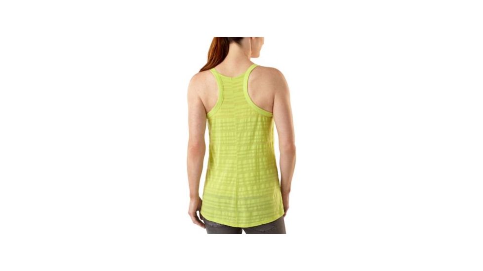 Smartwool Burnout Tank - Womens, Citron, Medium, SW0SF156758M