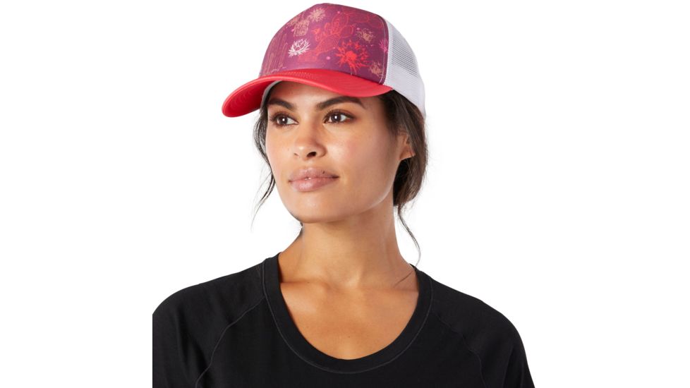 Smartwool Cactus Crop Trucker Cap, Watermelon, 1FM, SW016286669-1FM