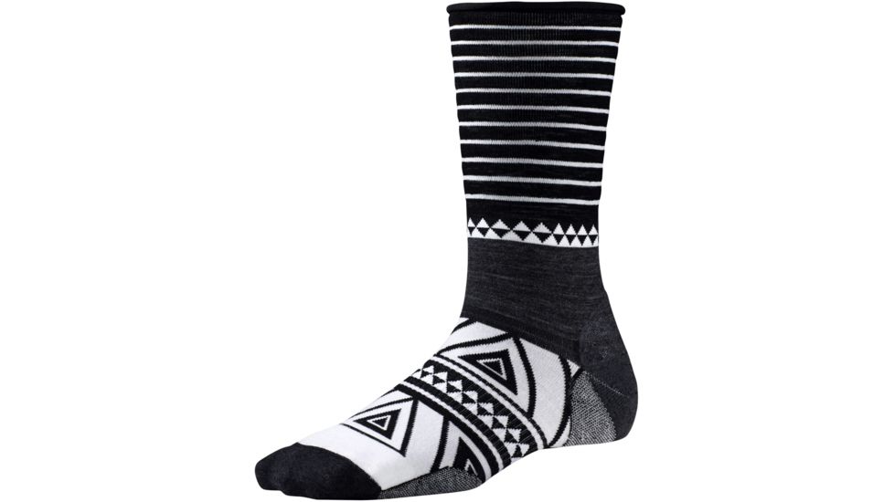 Smartwool Camp House Crew Sock - Women's-Black-Medium