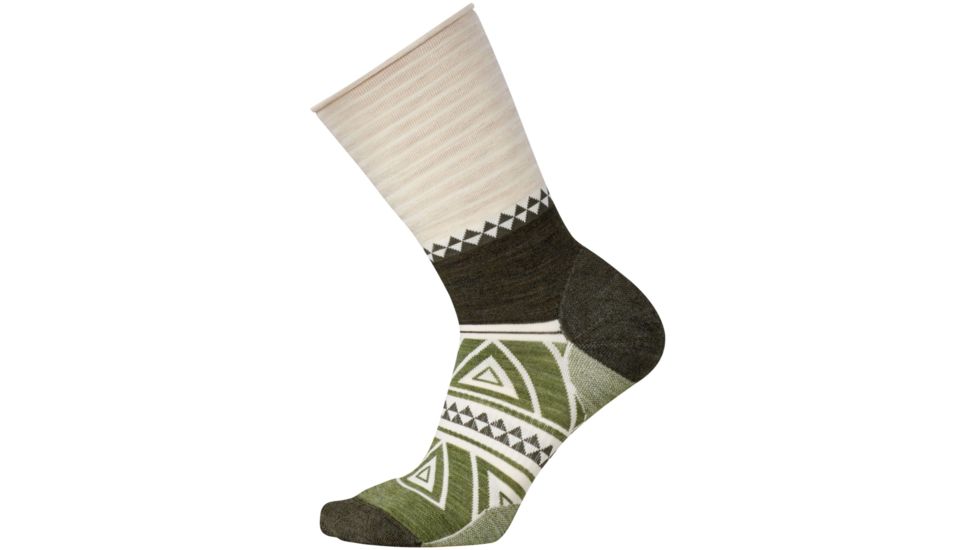 Smartwool Camp House Crew Sock - Women's-Natural Heather-Medium