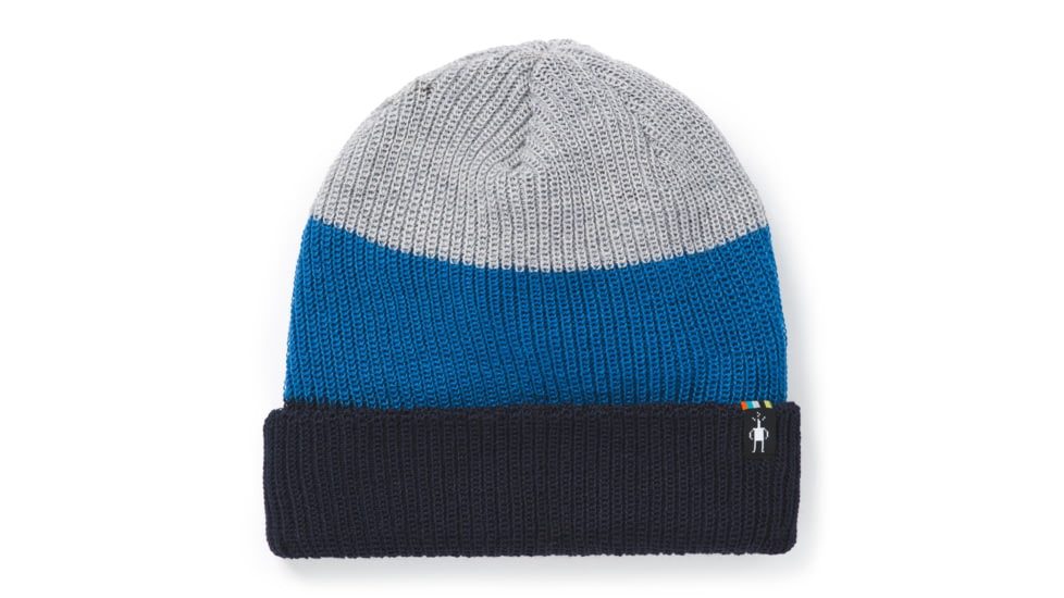 Smartwool Cantar Colorblock Watchcap, Deep Navy, One Size, SW016434092-1FM
