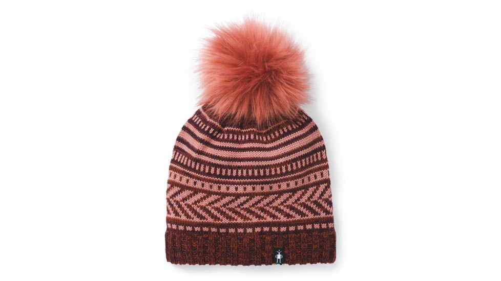Smartwool Chair Lift Beanie, Canyon Rose Heather, One Size, SW018071C93-1FM