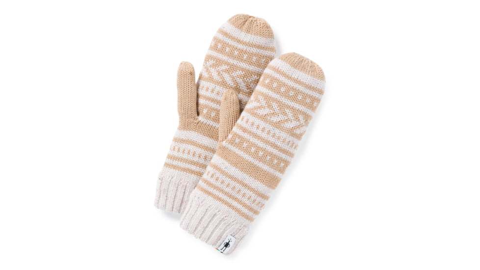 Smartwool Chair Lift Mitten, Rainbow Donegal, One Size, SW018073E48-1FM