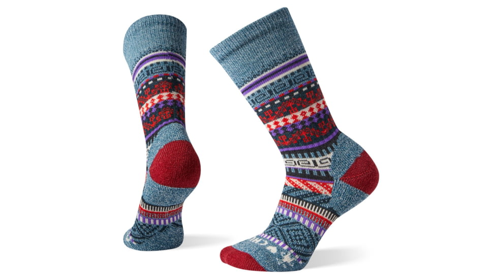 Smartwool CHUP Pasto Crew Socks - Womens, Multi Donegal, Medium, SW004070B88-M