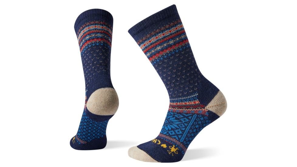 Smartwool CHUP Snowflake Volt Crew Socks - Womens, Deep Navy, Medium, SW004071092-M