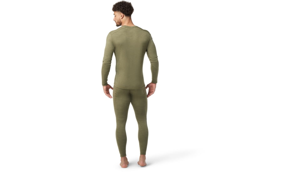 Smartwool Classic Thermal Merino Base Layer Crew - Mens, K66 Winter Moss Heather, Small, SW016349K66S