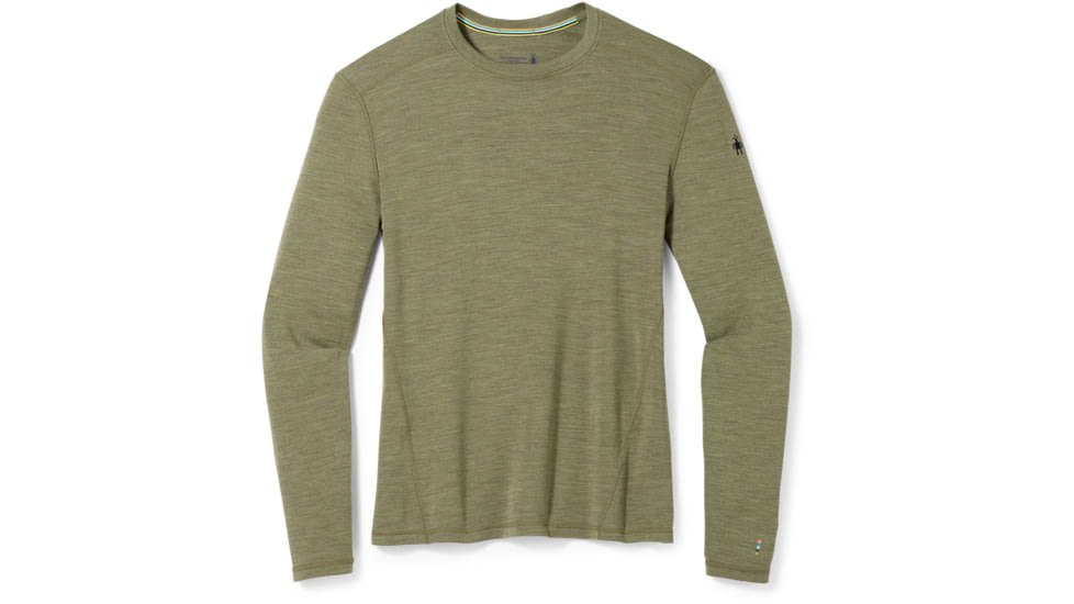 Smartwool Classic Thermal Merino Base Layer Crew - Mens, K66 Winter Moss Heather, Small, SW016349K66S